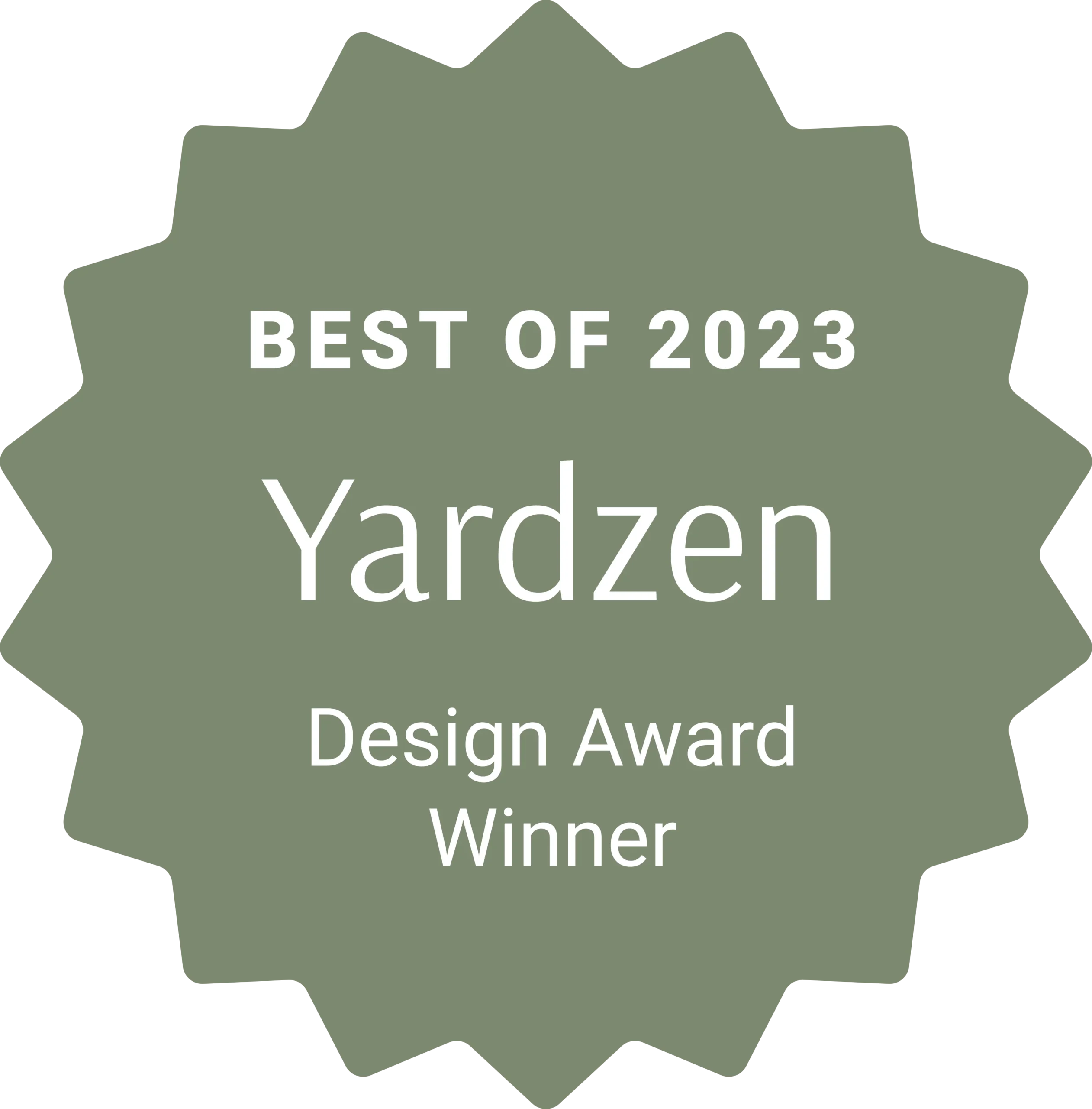 Yardzen Design Preis 2023