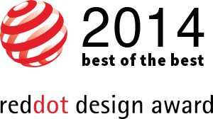 reddot best of the best design award 2014
